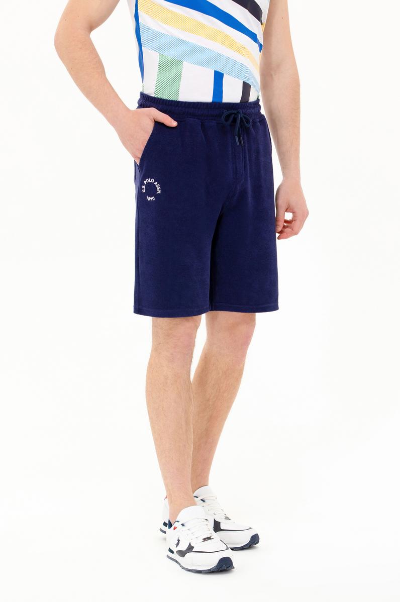 Erkek Lacivert Örme Şort