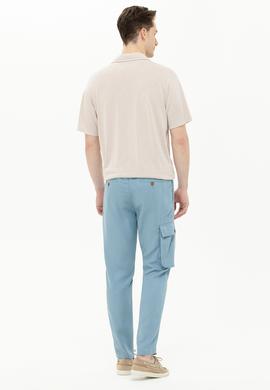 Erkek Mint Kanvas Pantolon - 50263813026