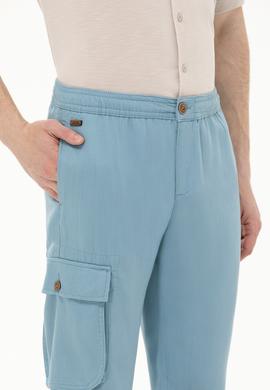 Erkek Mint Kanvas Pantolon - 50263813026