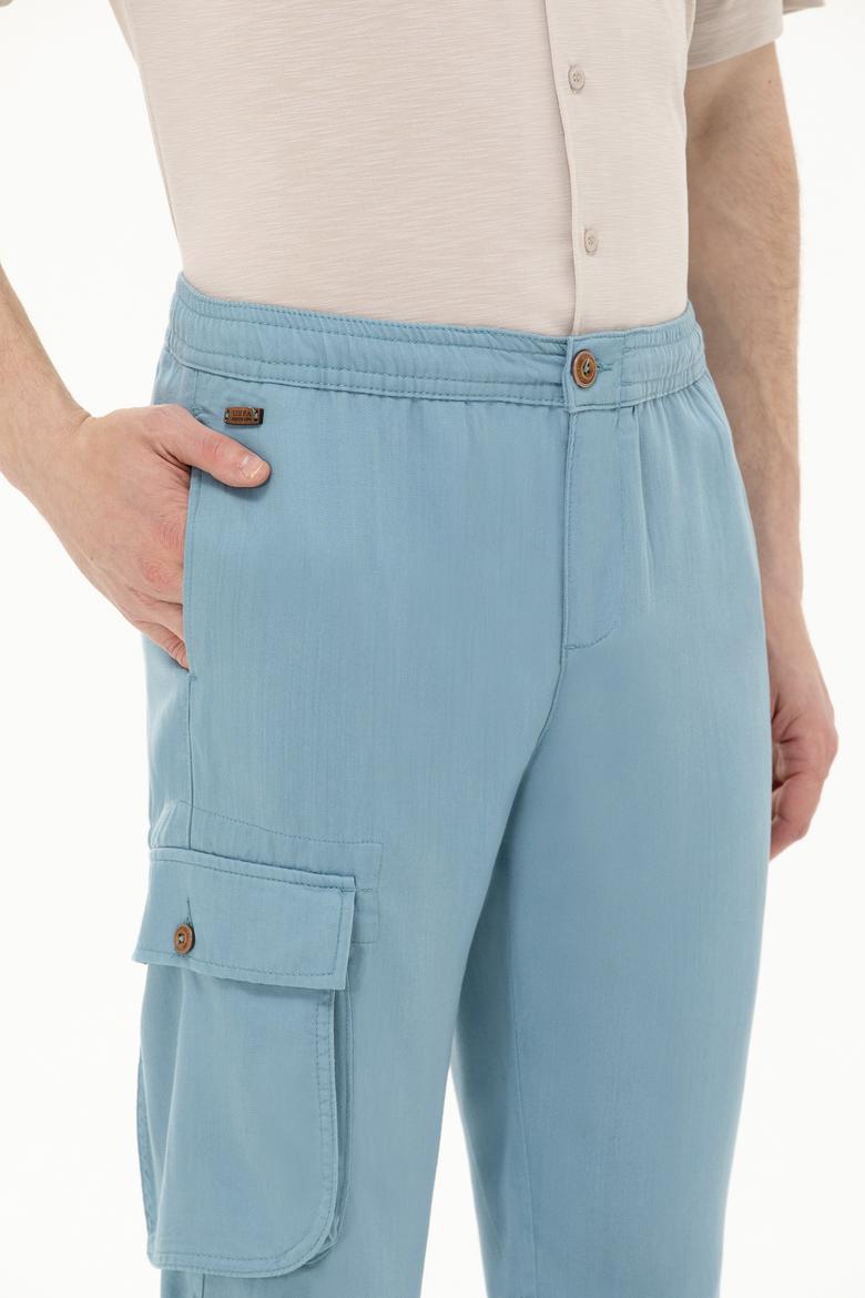 Erkek Mint Kanvas Pantolon - 50263813026