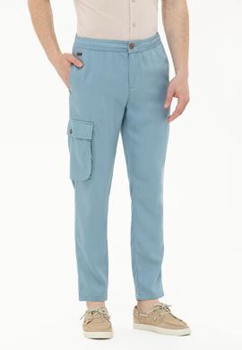 Erkek Mint Kanvas Pantolon - 50263813026