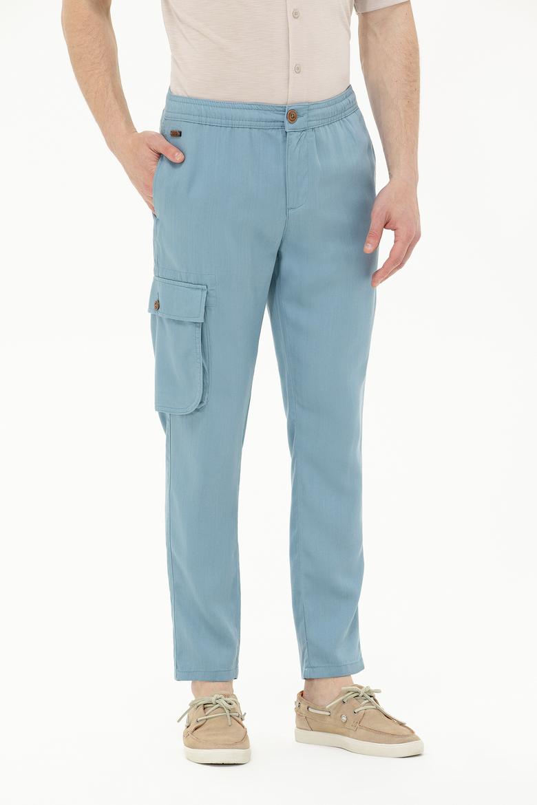 Erkek Mint Kanvas Pantolon - 50263813026