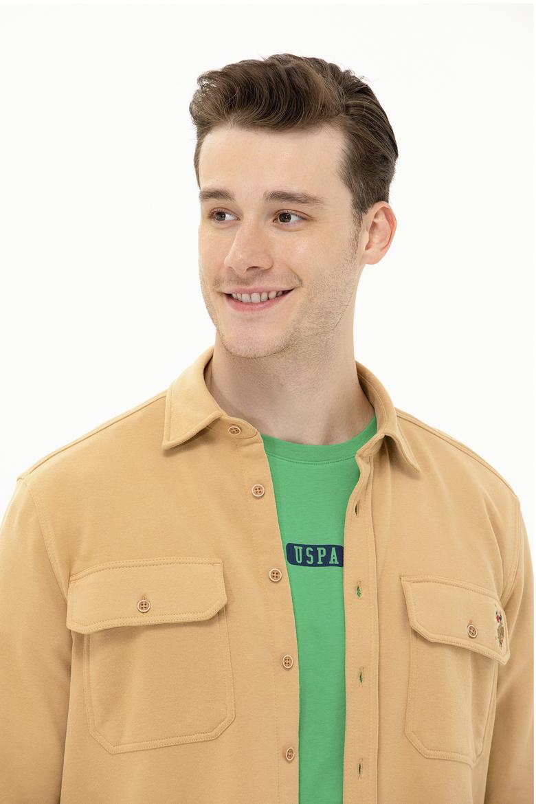 Erkek Camel Uzun Kollu Gömlek - 50267382018