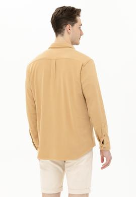 Erkek Camel Uzun Kollu Gömlek - 50267382018