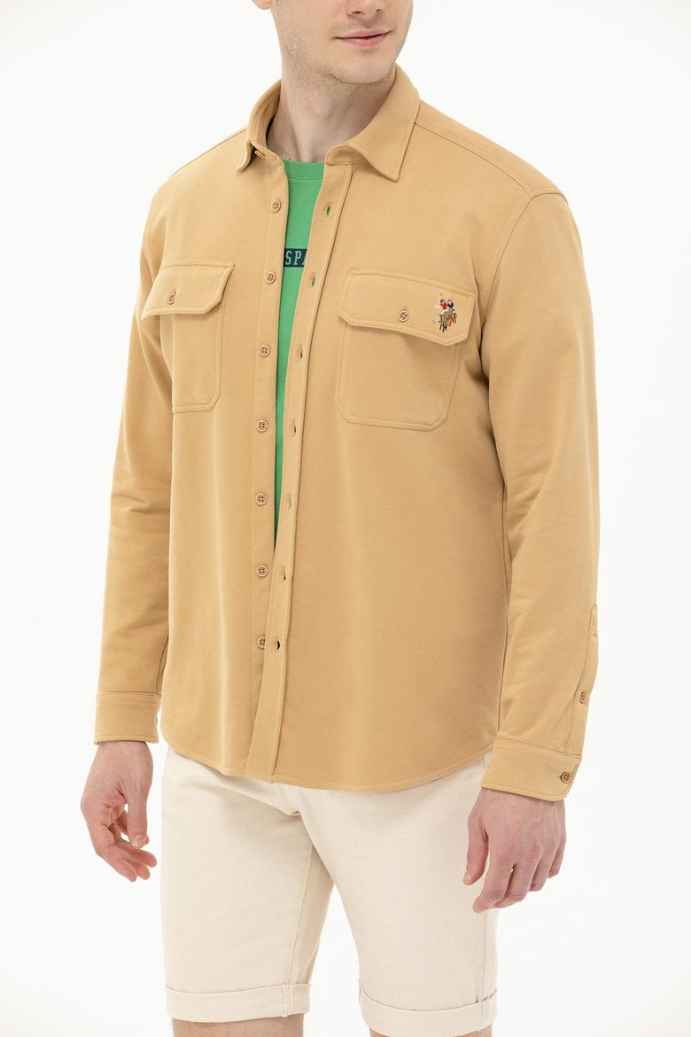Erkek Camel Uzun Kollu Gömlek - 50267382018