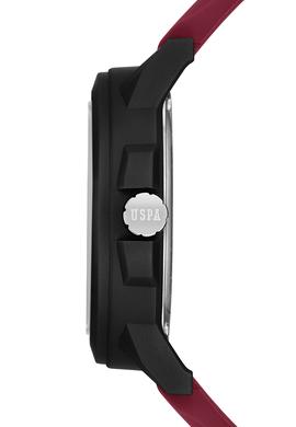 Erkek Kırmızı Silikon Kordon Kol Saati USPA1029-03 - 50251498001