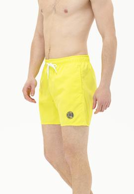 Erkek Neon Sarı Deniz Şortu - 50262334022