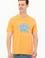 Erkek Turuncu Bisiklet Yaka Tişört