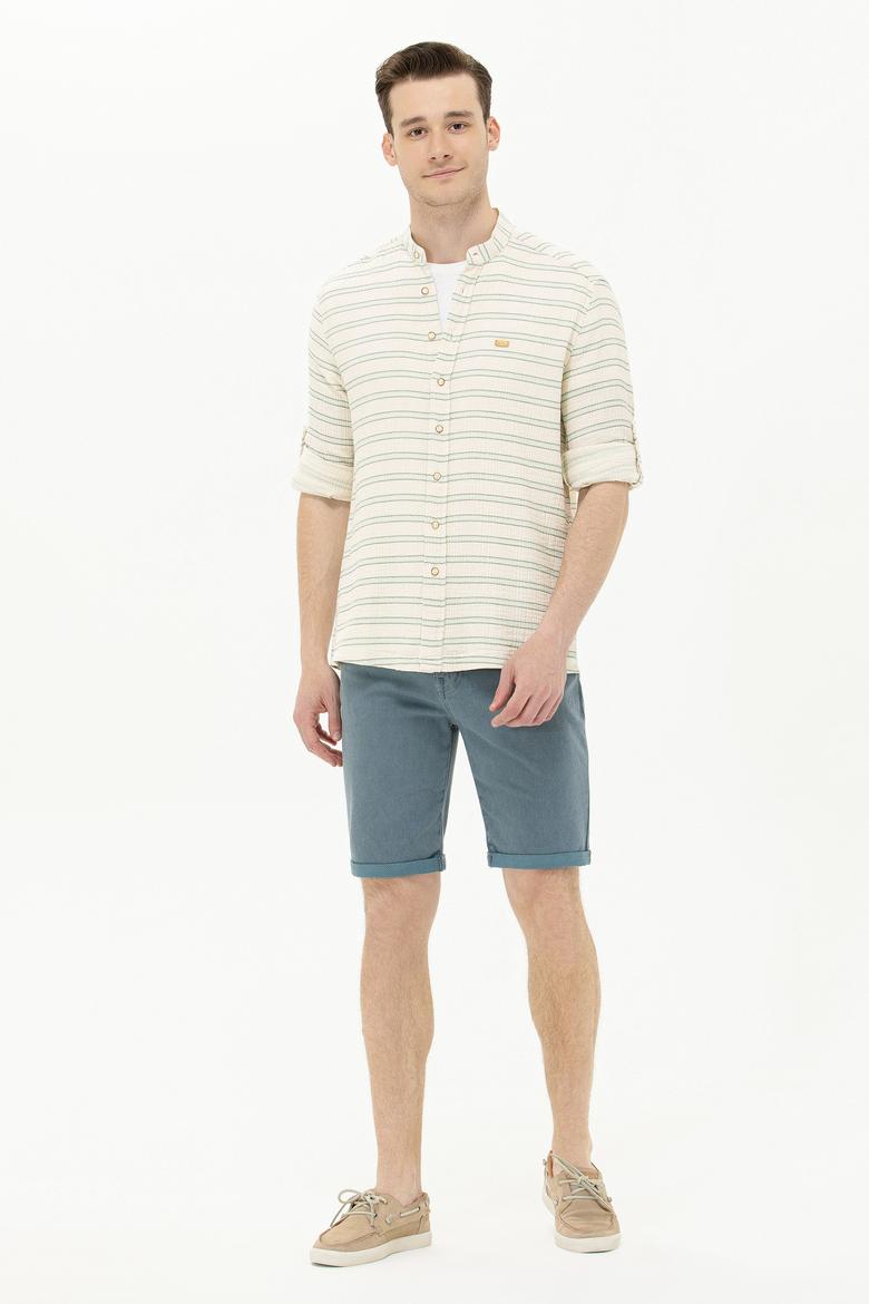 Erkek Mint Jean Şort - 50266689003