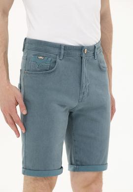 Erkek Mint Jean Şort - 50266689003