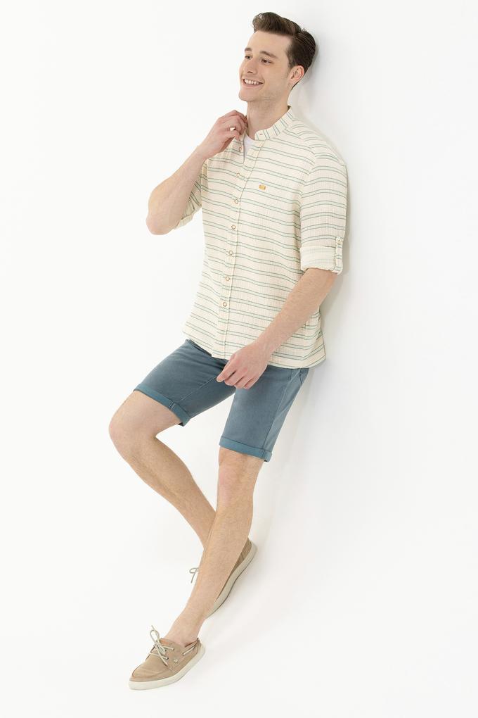 Erkek Mint Jean Şort