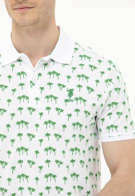 Erkek Yeşil Polo Yaka Tişört - 50263273044