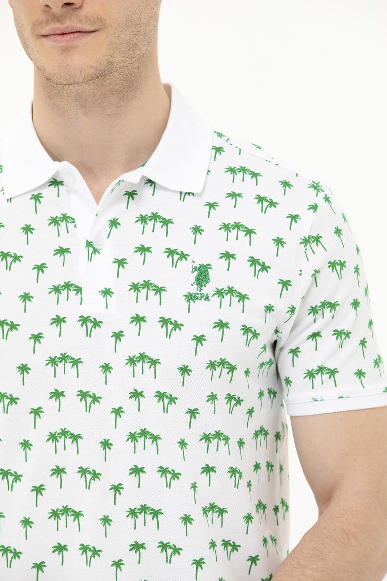 Erkek Yeşil Polo Yaka Tişört - 50263273044