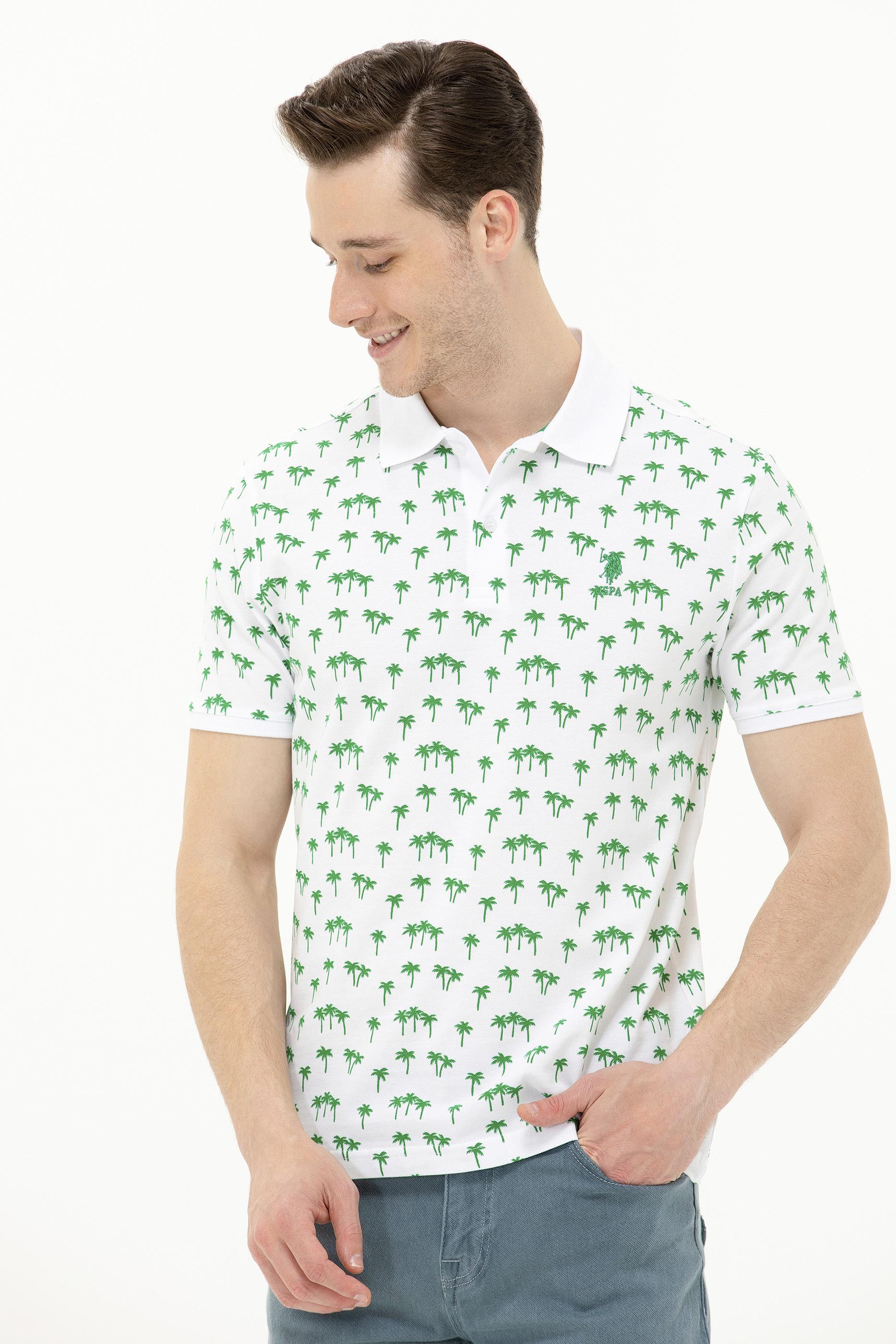 Erkek Yeşil Polo Yaka Tişört