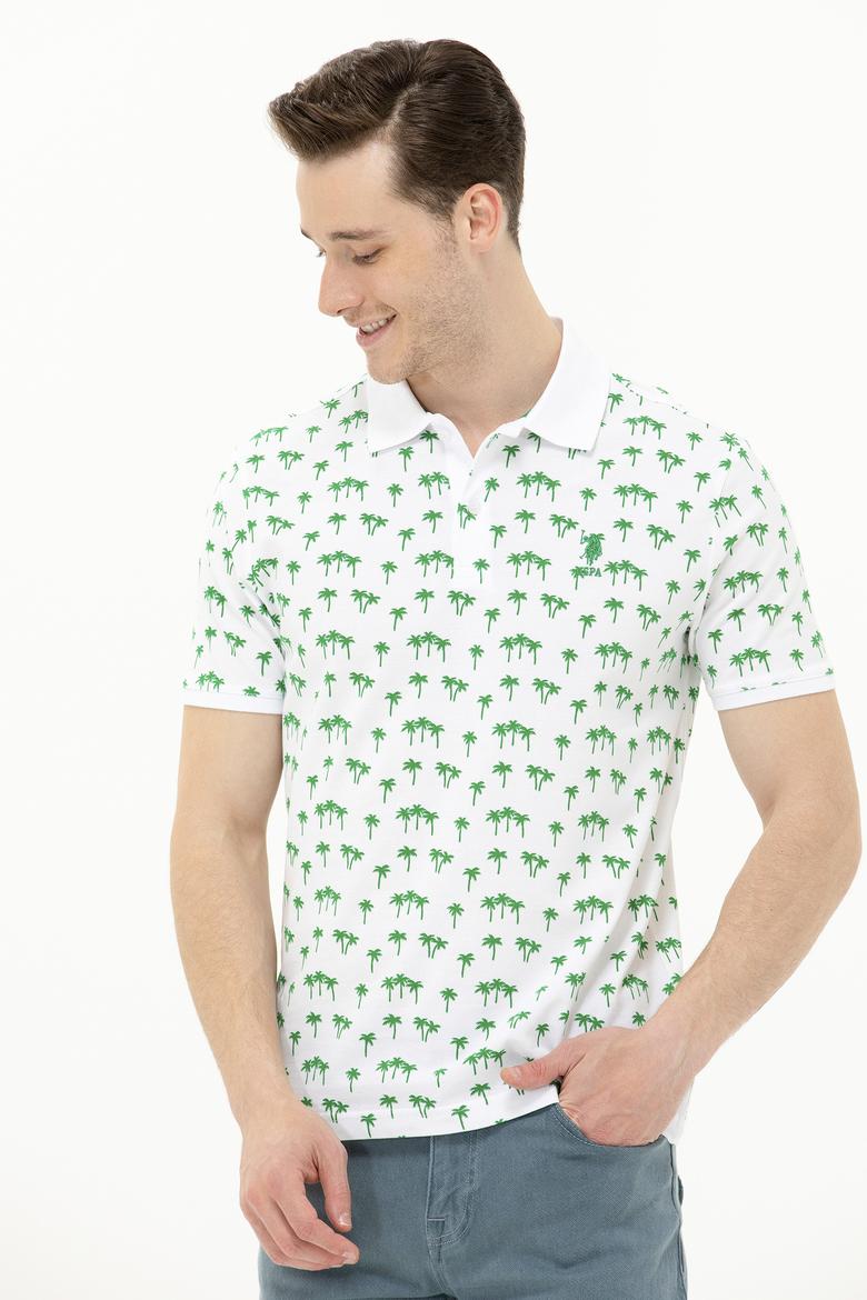 Erkek Yeşil Polo Yaka Tişört - 50263273044