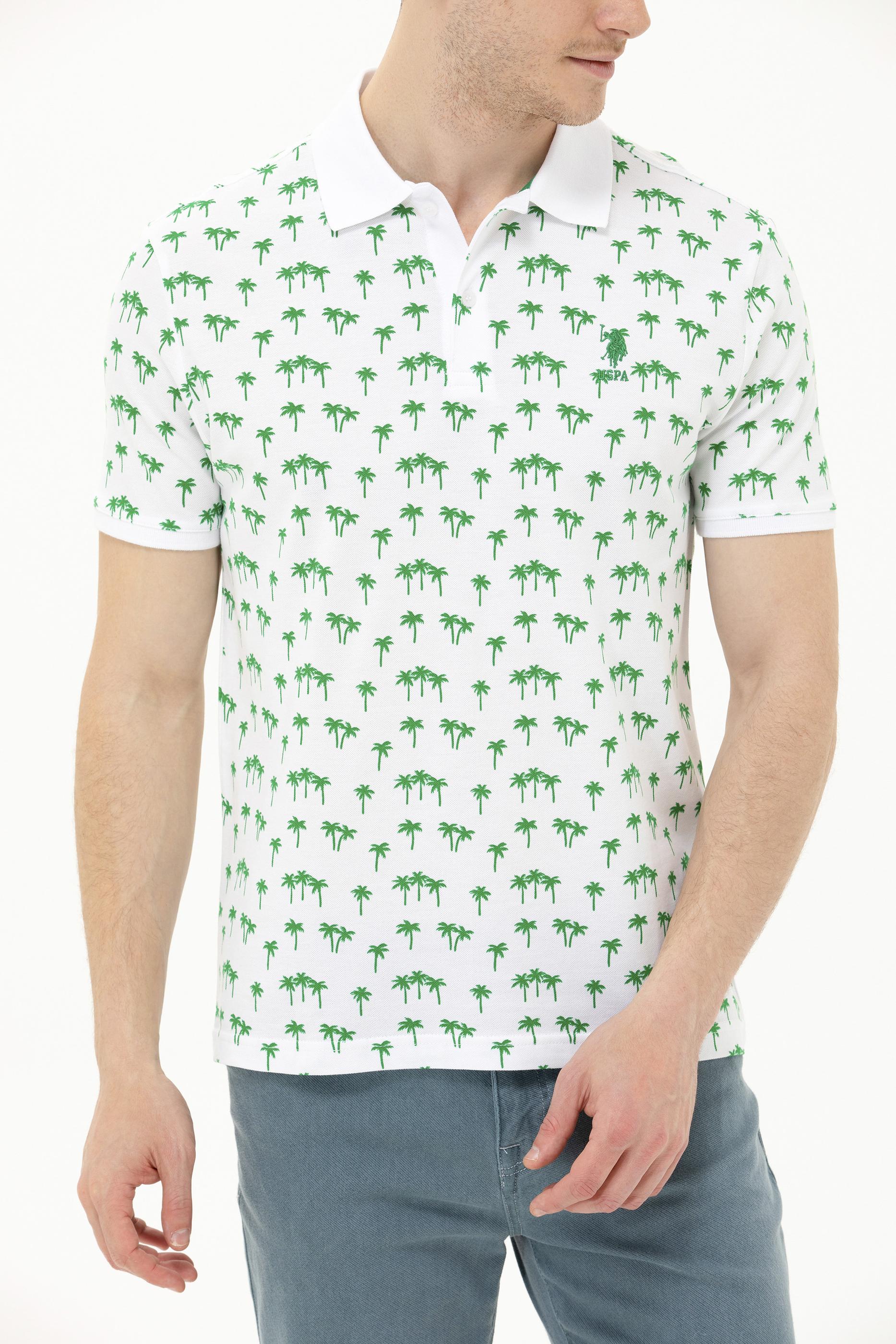 Erkek Yeşil Polo Yaka Tişört