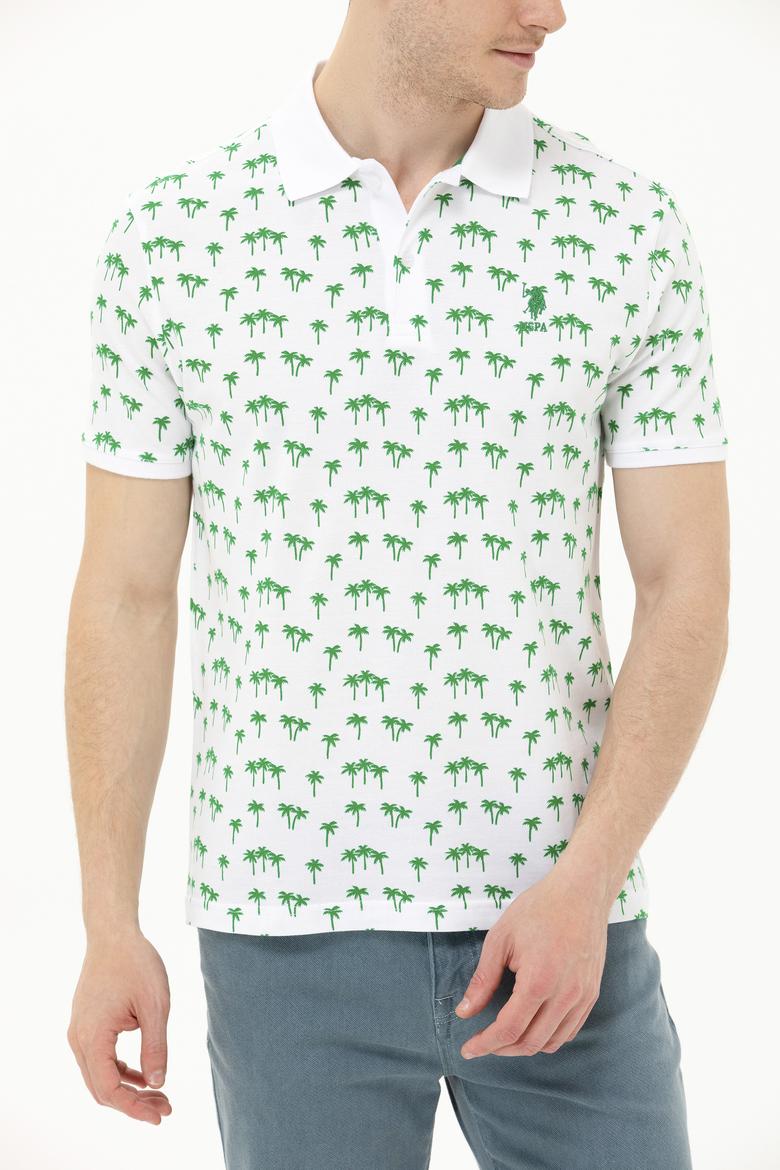 Erkek Yeşil Polo Yaka Tişört - 50263273044