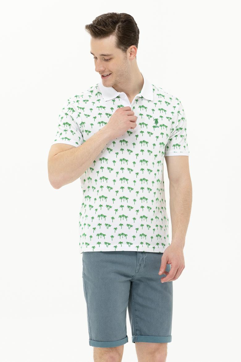 Erkek Yeşil Polo Yaka Tişört