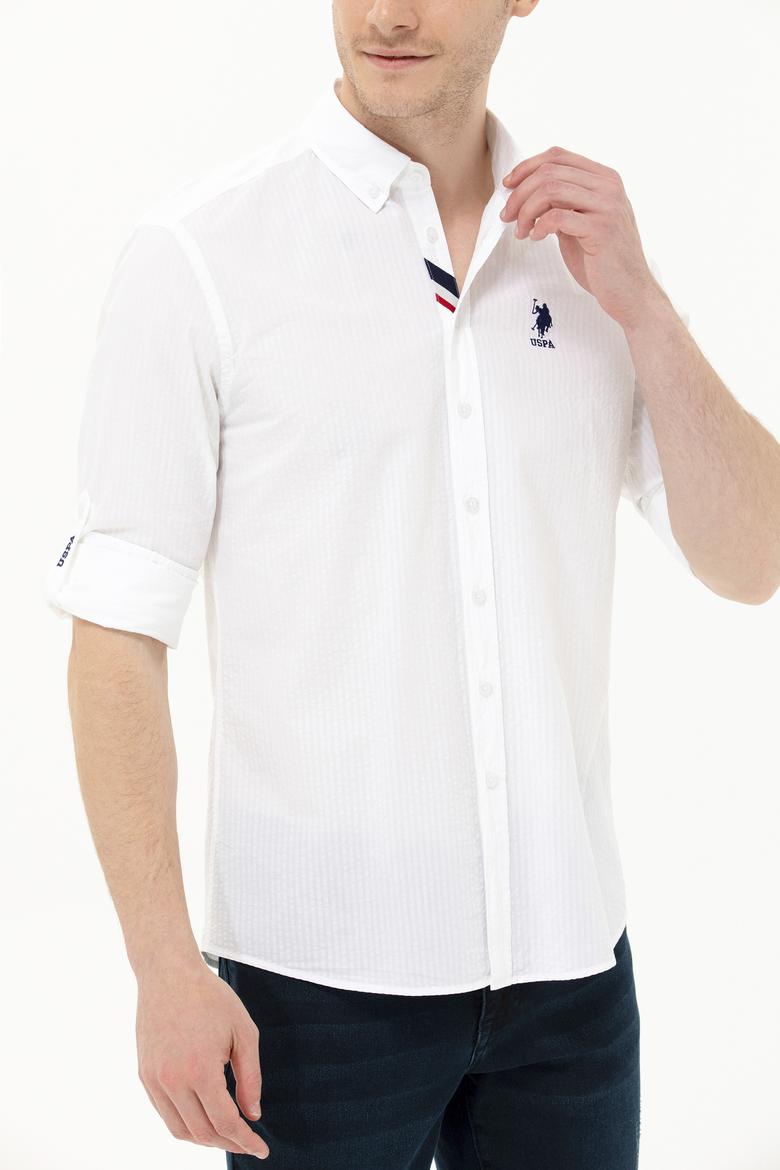 Erkek Beyaz Uzun Kollu Gömlek - 50264082005