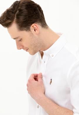 Erkek Beyaz Uzun Kollu Gömlek - 50263714028