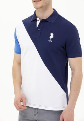 Erkek Lacivert Polo Yaka Tişört - 50263394007