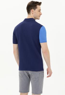 Erkek Lacivert Polo Yaka Tişört - 50263394007