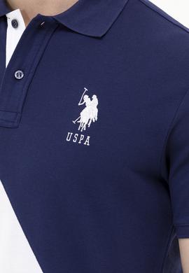 Erkek Lacivert Polo Yaka Tişört - 50263394007