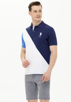 Erkek Lacivert Polo Yaka Tişört - 50263394007