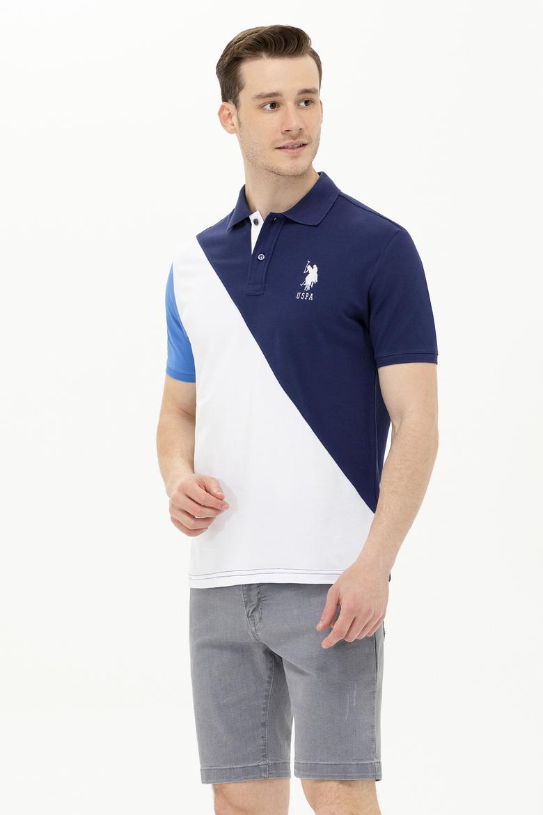 Erkek Lacivert Polo Yaka Tişört - 50263394007