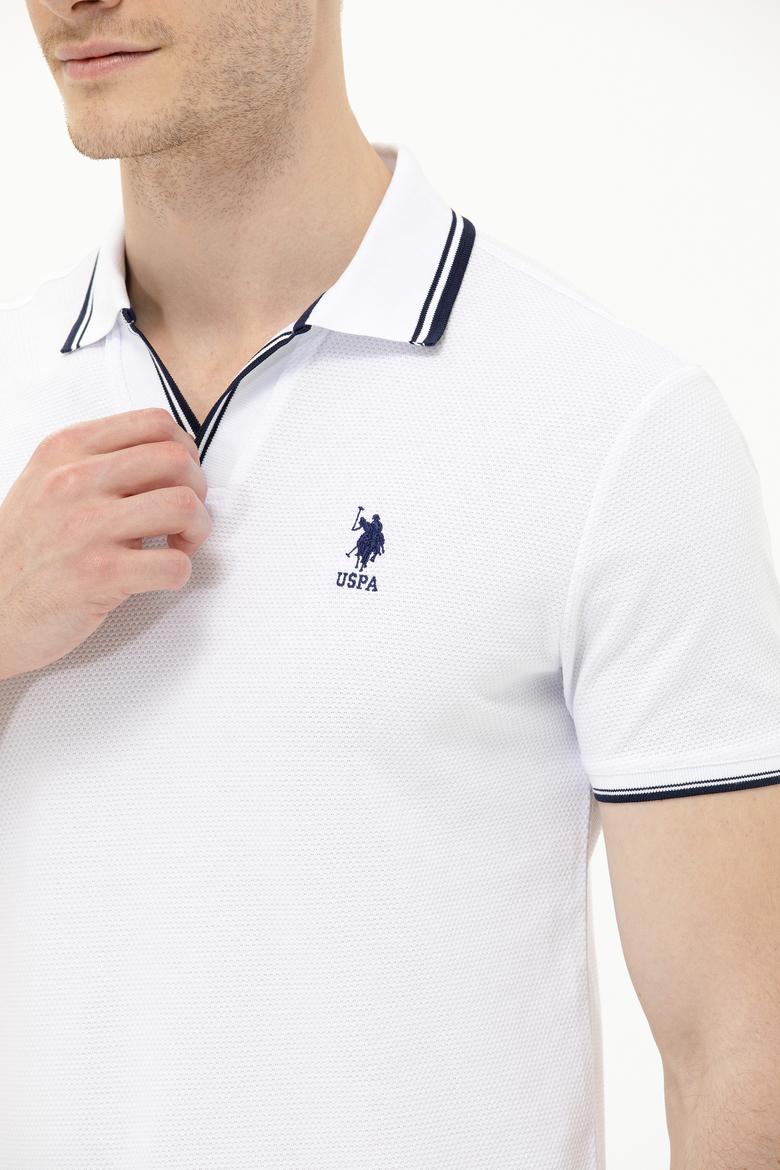 Erkek Beyaz Polo Yaka T-Shirt - 50263441009