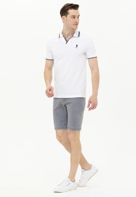 Erkek Beyaz Polo Yaka T-Shirt - 50263441009