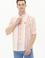 Erkek Kırmızı Çizgili Beyaz Gömlek