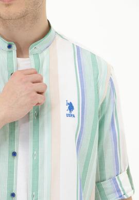 Erkek Yeşil Uzun Kollu Gömlek - 50264080014