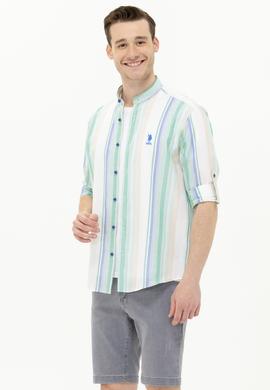 Erkek Yeşil Uzun Kollu Gömlek - 50264080014