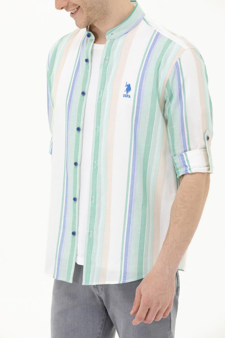 Erkek Yeşil Uzun Kollu Gömlek - 50264080014