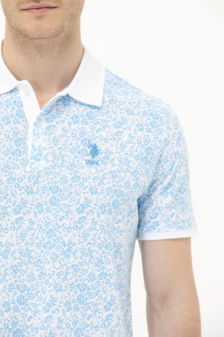 Erkek Turkuaz Polo Yaka Tişört - 50263268035