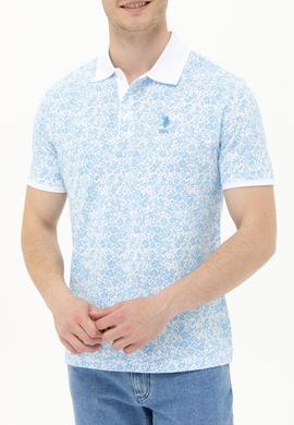 Erkek Turkuaz Polo Yaka Tişört - 50263268035