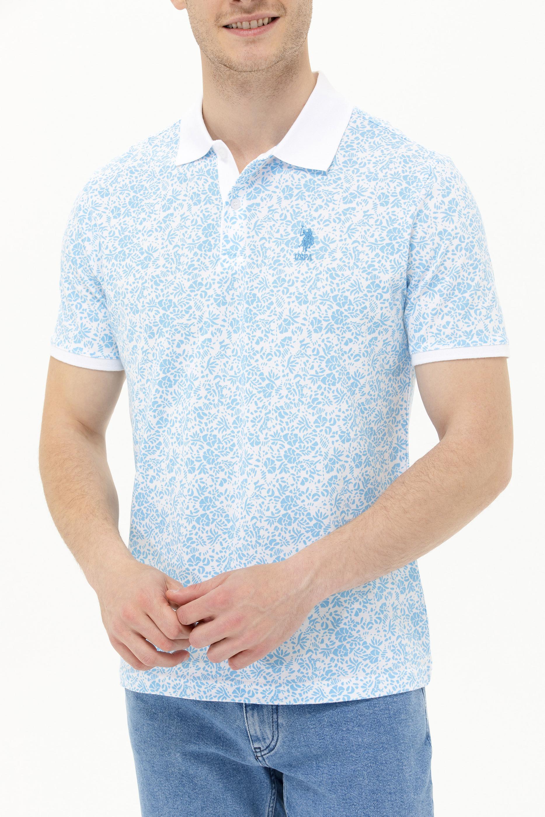 Erkek Turkuaz Polo Yaka Tişört