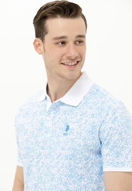 Erkek Turkuaz Polo Yaka Tişört - 50263268035