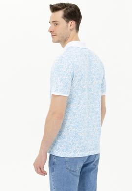 Erkek Turkuaz Polo Yaka Tişört - 50263268035