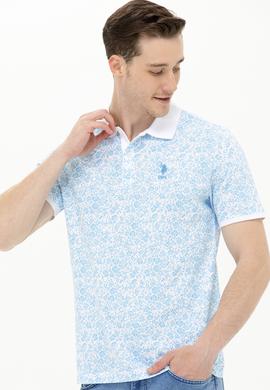 Erkek Turkuaz Polo Yaka Tişört - 50263268035