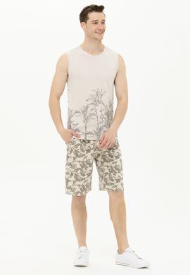 Erkek Taş Örme Şort - 50263503027