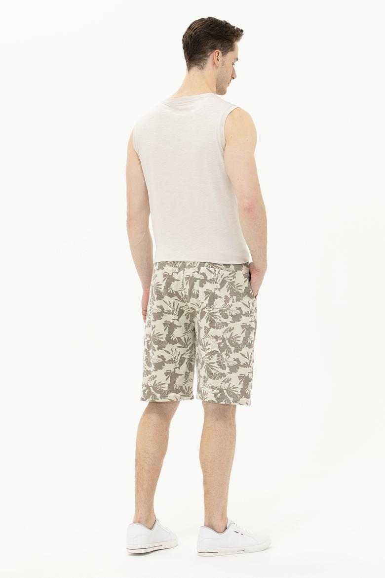 Erkek Taş Örme Şort - 50263503027