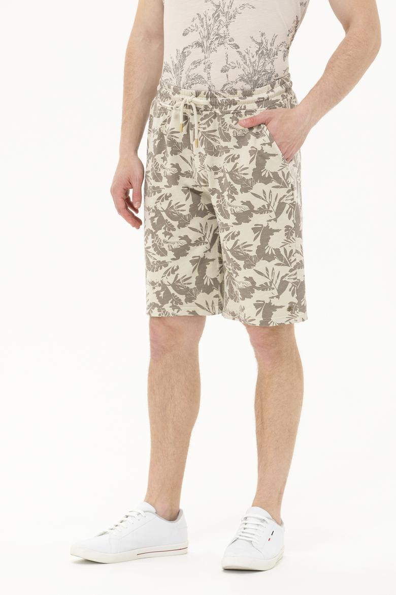 Erkek Taş Örme Şort - 50263503027