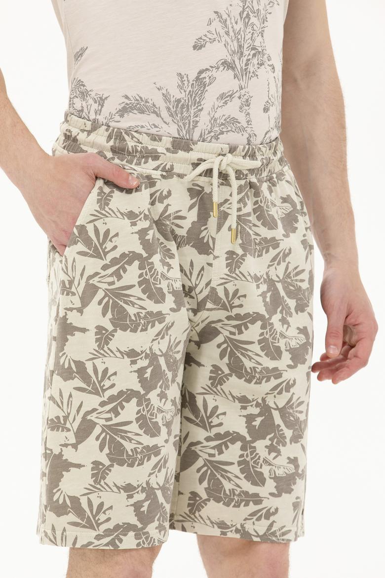 Erkek Taş Örme Şort - 50263503027