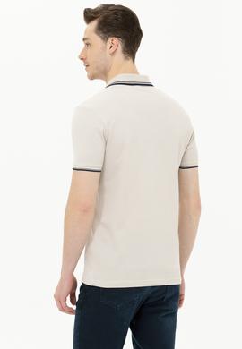 Erkek Taş Polo Yaka Tişört - 50263441030