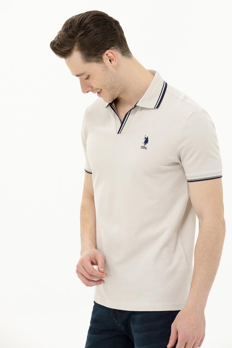 Erkek Taş Polo Yaka Tişört - 50263441030