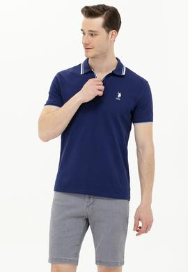 Erkek Lacivert Polo Yaka T-Shirt - 50263441034