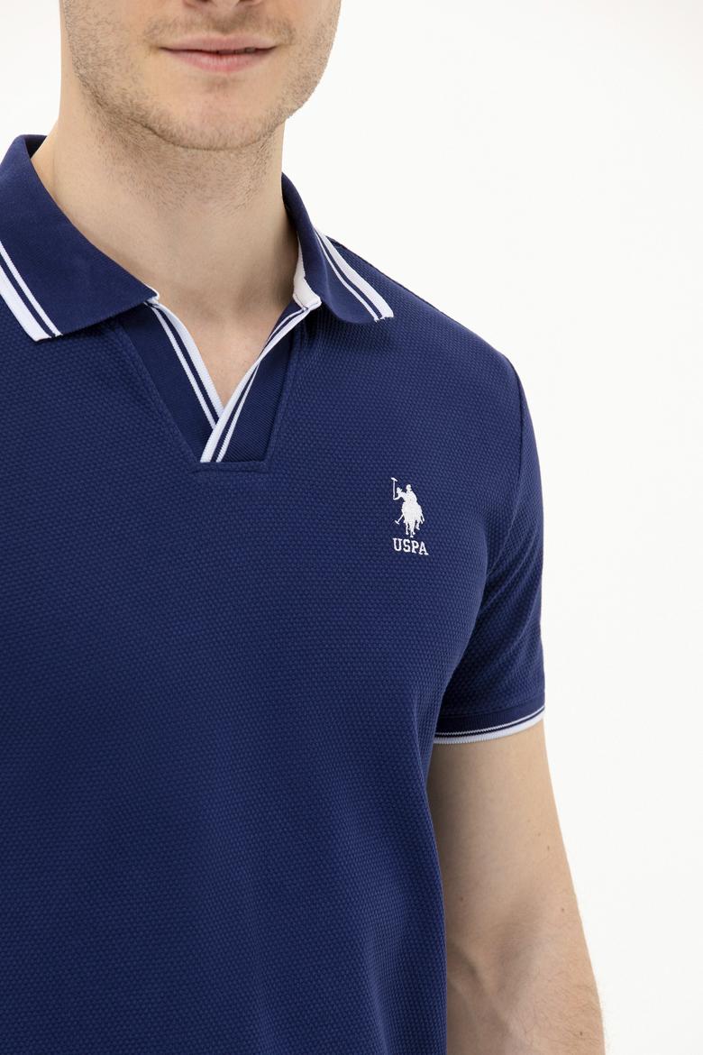 Erkek Lacivert Polo Yaka T-Shirt - 50263441034