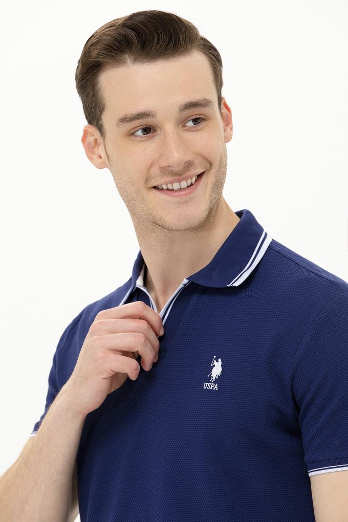 Erkek Lacivert Polo Yaka T-Shirt